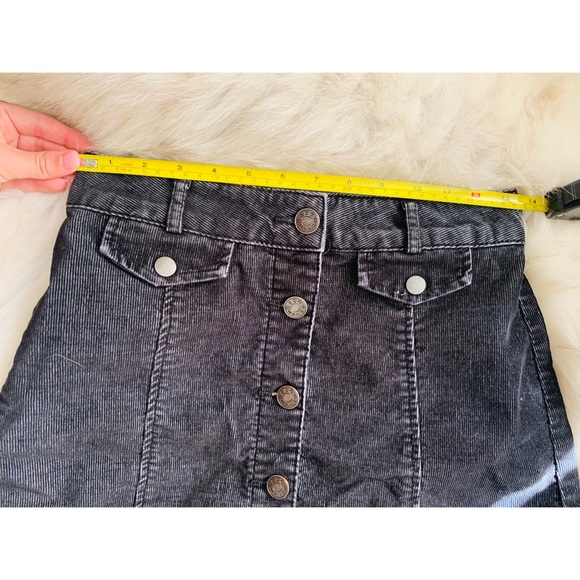 BDG SADIE denim skirt with buttons - Picture 6 of 9